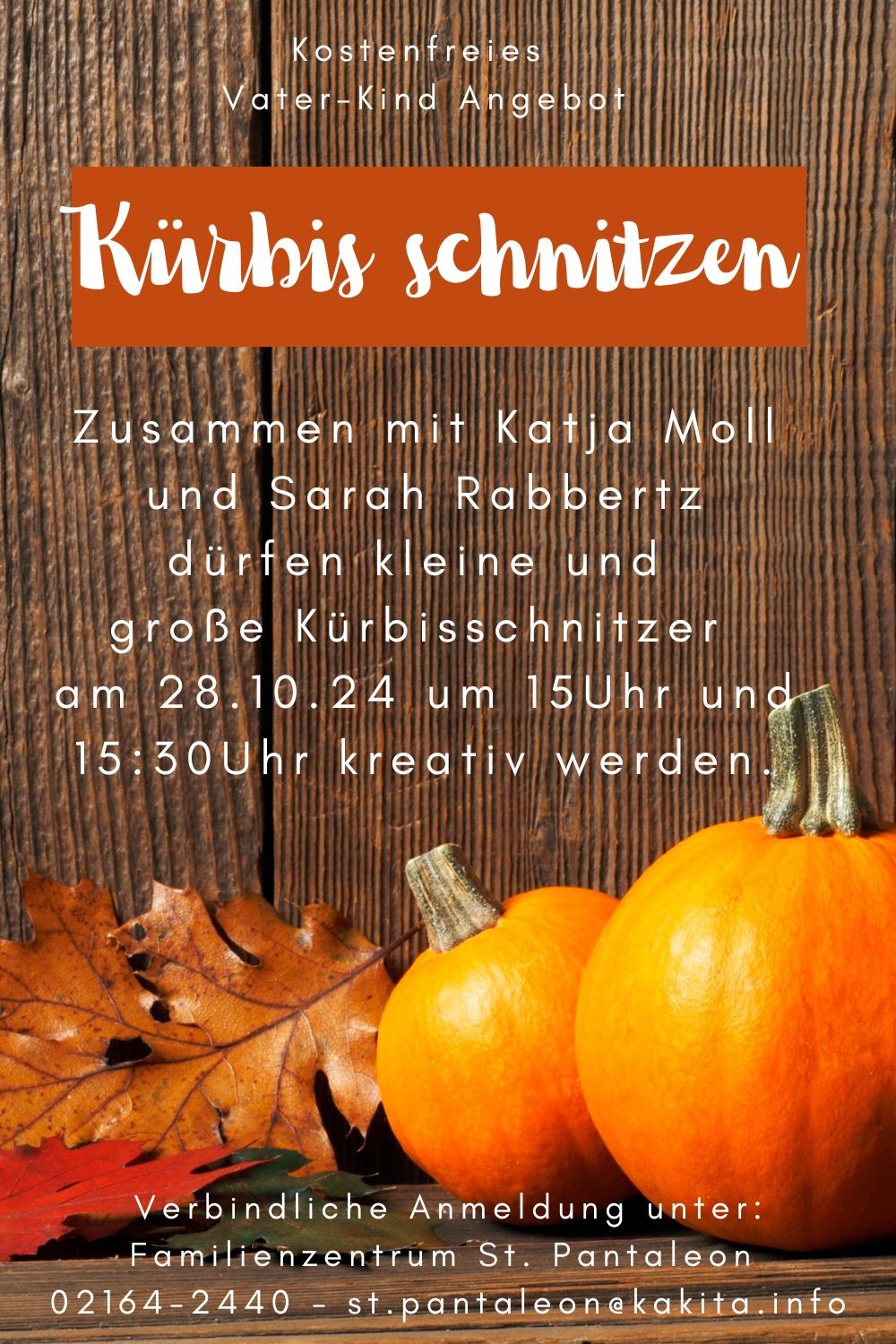 Kürbis schnitzen 2024